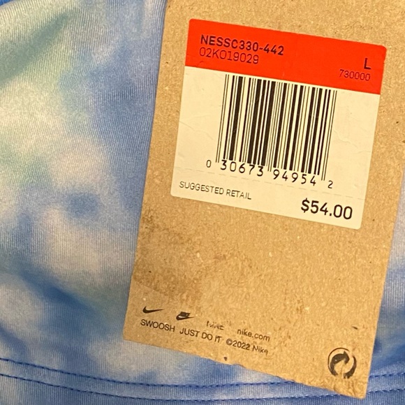 New Nike Women’s Tie Dye Swimming Top - Picture 4 of 5